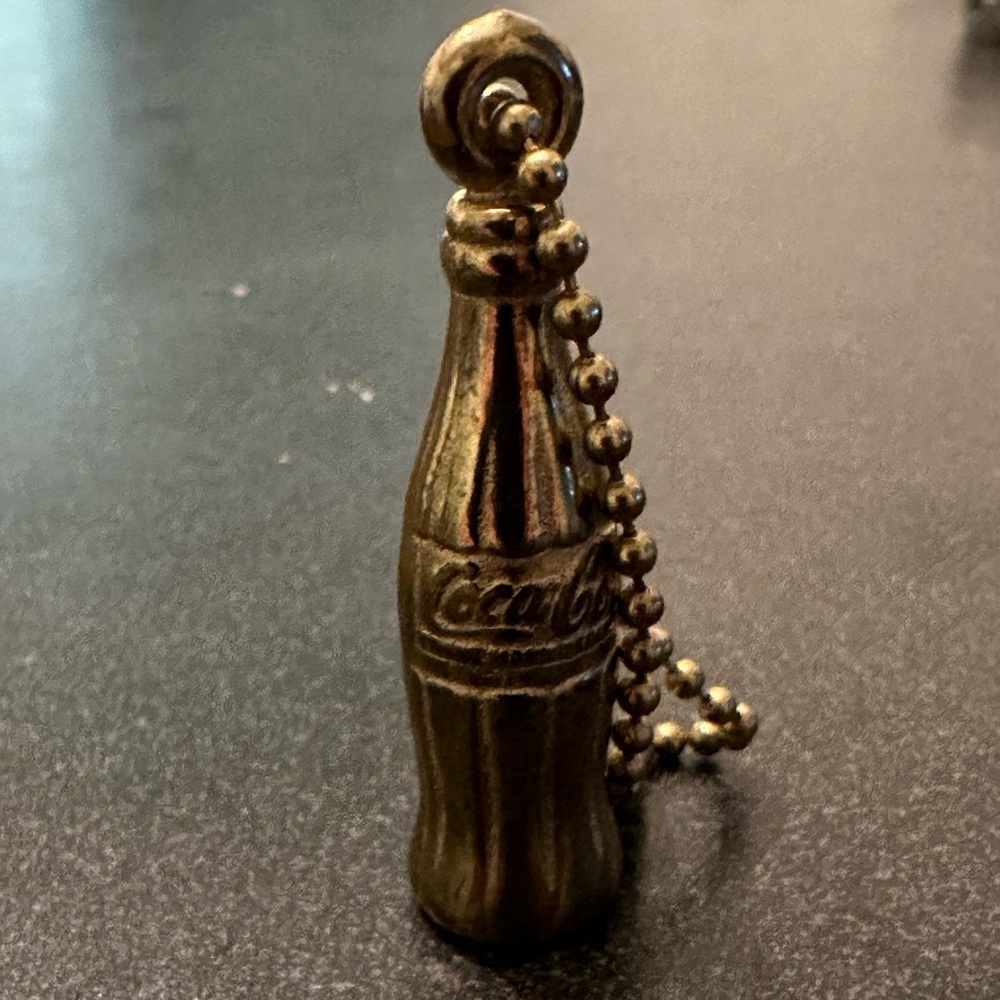 Old Vintage Coca Cola Bottle Key Chain